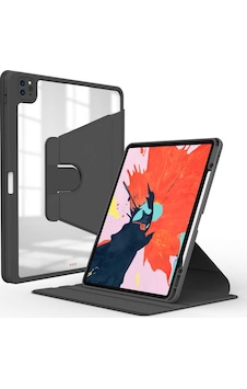 Apple Uyumlu iPad Pro 12.9 5. Nesil 6. Nesil Kılıf Dönebilen Kalem Bölmeli Standlı 2021 - 2022 Nayn