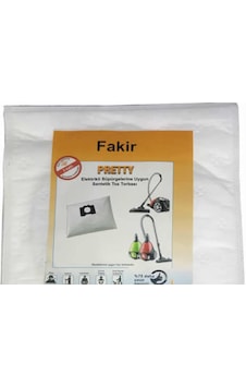 Fakir Pretty / Bs 120 Süpürge Kumaş Toz Torbası (20 Adet) Fakir Pretty / Bs 120 Süpürge Kumaş Toz Torbası (20 Adet)