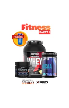 Xpro Fitness Paketi 1 - Whey Protein Muz -creatine-bcaa Karpuz Xpro Fitness Paketi 1 - Whey Protein Muz -creatine-bcaa Karpuz
