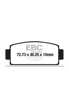 Ebc Fa651r Cf Moto U-force1000 Atv Sınter Offroad Fren Balatası Arka Ebc Fa651r Cf Moto U-force1000 Atv Sınter Offroad Fren Balatası Arka