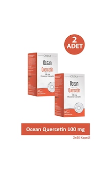 Ocean Quercetin 100 Mg 60 Kapsül 2 Adet Ocean Quercetin 100 Mg 60 Kapsül 2 Adet
