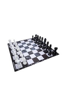 Bahçe Satranç Küçük Boy 200x200 Cm Çok Renkli