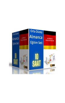 Almanca Orta Düzey Görüntülü Eğitim Seti Almanca Orta Düzey Görüntülü Eğitim Seti