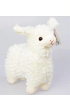 Kuzu Peluş Oyuncak 30 Cm Beyaz Kuzu Peluş Oyuncak 30 Cm Beyaz
