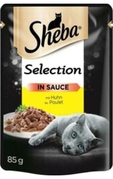 Sheba Pouch Tavuklu Konserve Kedi Maması 85 Gr 12 Adet Sheba Pouch Tavuklu Konserve Kedi Maması 85 Gr 12 Adet