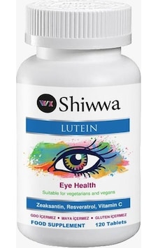Shiwwa Lutein 120 Tablet Göz Sağlığına Yardımcı Vitamin Shiwwa Lutein 120 Tablet Göz Sağlığına Yardımcı Vitamin