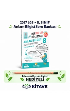 Sinan Kuzucu Yayınları 2027 Lgs 8.sınıf Anlam Bilgisi Soru Bankası Tohumlu Kurşun Kalem Hediyeli Sinan Kuzucu Yayınları 2027 Lgs 8.sınıf Anlam Bilgisi Soru Bankası Tohumlu Kurşun Kalem Hediyeli