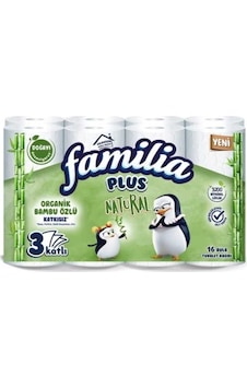 Familia Plus Natural Tuvalet Kağıdı 16 3 48 Rulo Familia Plus Natural Tuvalet Kağıdı 16 3 48 Rulo