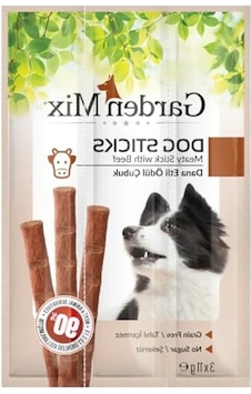 Dana Etli Köpek Stick Ödül 3'lü Paket, Besleyici Ve Lezzetli Dana Etli Köpek Stick Ödül 3'lü Paket, Besleyici Ve Lezzetli