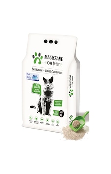Magicsand Cat Litter Fresh Kokulu İnce Bentonit Kedi Kumu 20 L Magicsand Cat Litter Fresh Kokulu İnce Bentonit Kedi Kumu 20 L