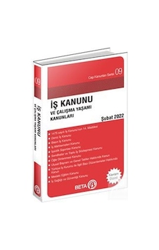İş Kanunu ve Çalışma Yaşamı Kanunları / Cep 09 / Av. Celal Ülgen İş Kanunu ve Çalışma Yaşamı Kanunları / Cep 09 / Av. Celal Ülgen