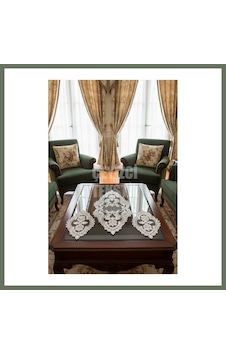 Bezos Fransız Dantel Yatak Odası Takımı 3 Parça - Ekru Bezos1 Bezos Fransız Dantel Yatak Odası Takımı 3 Parça - Ekru Bezos1