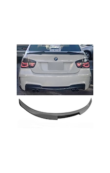 bmw e90 2006-3.seri plastik boyasız m4 yarasa spoiler-spoyler