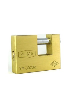 Yuma Kayar Milli Pirinç Asma Kilit 79 Mm - Yeni Tip Yuma Kayar Milli Pirinç Asma Kilit 79 Mm - Yeni Tip