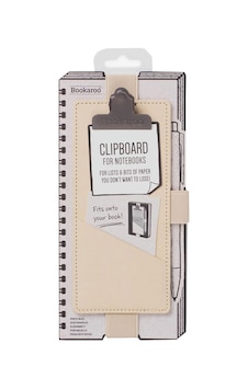 If Bookaroo Klipsli Defter Kılıfı Cream 43434