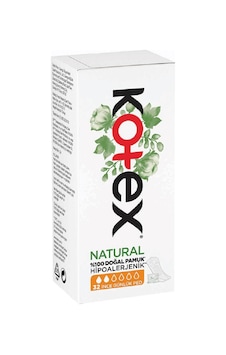 Kotex Natural Hipoalerjenik İnce Günlük Ped 32'li