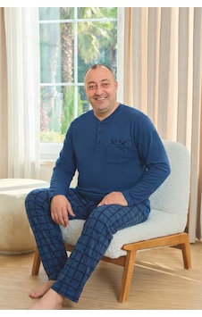 Aydoğan Erkek Emir Büyük Beden Kışlık Termal Petrol Pijama Takımı 0752 Aydoğan Erkek Emir Büyük Beden Kışlık Termal Petrol Pijama Takımı 0752