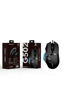 G G502 Hero Lıghtsync 25.600 Dpı Yüksek Performanslı Kablolu Oyuncu Mouse - Siyah G G502 Hero Lıghtsync 25.600 Dpı Yüksek Performanslı Kablolu Oyuncu Mouse - Siyah