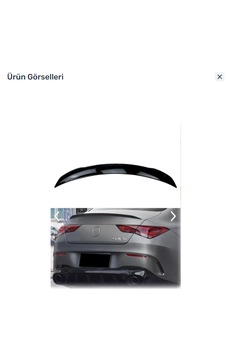 W-118 Cla Uyumlu Boyalı Spoiler Piano Black W-118 Cla Uyumlu Boyalı Spoiler Piano Black