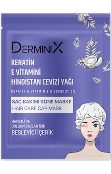 Derminix Hindistan Cevizi Yağı Özlü Keratin & Vitamin E Bone Saç Maskesi Derminix Hindistan Cevizi Yağı Özlü Keratin & Vitamin E Bone Saç Maskesi