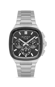 Jg Polo Club Jpc.s04363m.1 Çelik Kordon Erkek Kol Saati Gümüş Jg Polo Club Jpc.s04363m.1 Çelik Kordon Erkek Kol Saati Gümüş