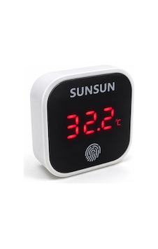 Sunsun - 868 - Dijital - Ilkestor - Termometre Kare