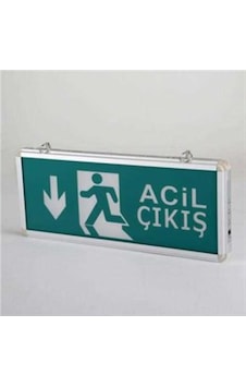 Cata Ct 9167 Cata 3 W 3 Saat Şarjlı Ledli Exıt Armatür Çift Yönlü Cata Ct 9167 Cata 3 W 3 Saat Şarjlı Ledli Exıt Armatür Çift Yönlü