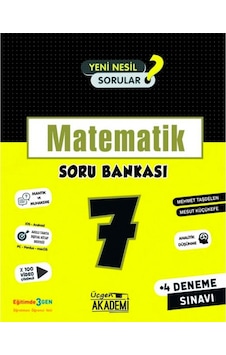 7.Sınıf Matematik Soru Bankası - Üçgen Akademi 7.Sınıf Matematik Soru Bankası - Üçgen Akademi