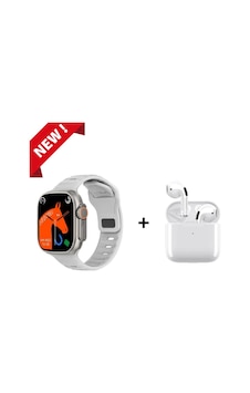 Vilya Watch 8 Ultra Smart Watch 49mm + Bluetooth Kulaklık Akıllı Saat Uyumlu Vilya Watch 8 Ultra Smart Watch 49mm + Bluetooth Kulaklık Akıllı Saat Uyumlu