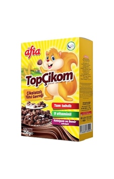 Afia Topçikom Çikolatalı Tahıl Gevreği 250 G