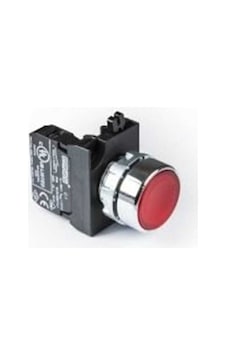 Cm100dk Cm Serisi Metal 1no Yaylı Düz Kırmızı 22 Mm Buton Cm100dk Cm Serisi Metal 1no Yaylı Düz Kırmızı 22 Mm Buton