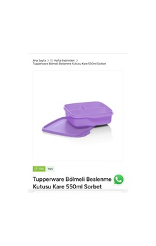 Bölmeli Beslenme 550 Ml Görseldeki Renk Mor Bölmeli Beslenme 550 Ml Görseldeki Renk Mor