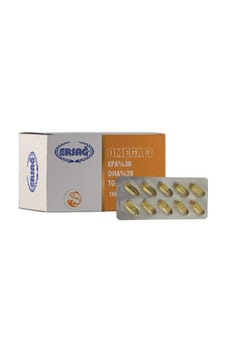 Ersağ Omega 3 Gıda Takviyesi (80 Kapsül) Ersağ Omega 3 Gıda Takviyesi (80 Kapsül)