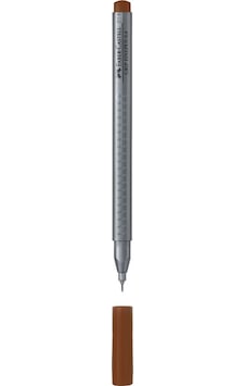 Faber Castell Grip Finepen 0.4 Mm Açık Kahverengi Faber Castell Grip Finepen 0.4 Mm Açık Kahverengi