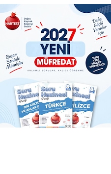 Nartest Yayınevi 2027 5. Sınıf Din Kültürü Ve Ahlak Bilgisi + Türkçe + İngilizce Yeni Müfredat Bağlam Temelli Soru Hazinesi Seti 3 Kitap Nartest Yayınevi 2027 5. Sınıf Din Kültürü Ve Ahlak Bilgisi + Türkçe + İngilizce Yeni Müfredat Bağlam Temelli Soru Hazinesi Seti 3 Kitap