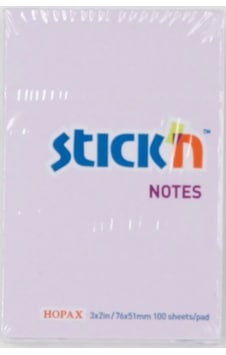 Stıckn 76x51 Pastel Lila 100 Yaprak Gıpta 4712759214022 Stıckn 76x51 Pastel Lila 100 Yaprak Gıpta 4712759214022