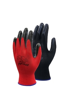 Shopwave Beybi Tek-nit No:10 Siyah Nitril Eldiven