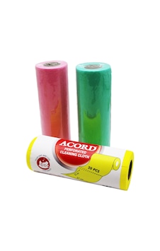 Acord Softtex-415 Rulo Perforated Sarı Bez 20 Parça