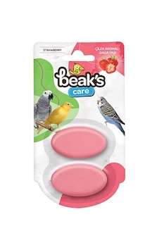 Beaks Çilek Aromalı Gaga Taşı İkili 297-60000.01