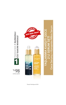 Yves Rocher Yaşlanma Karşıtı Gece 2'li Serum Seti - Gece Serumu 30 Ml & Konsantre Micro Serum 30 Ml Yves Rocher Yaşlanma Karşıtı Gece 2'li Serum Seti - Gece Serumu 30 Ml & Konsantre Micro Serum 30 Ml
