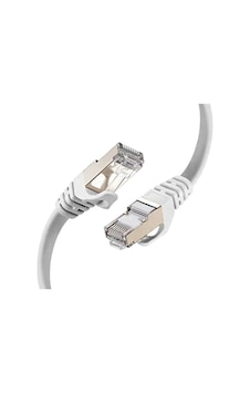 Flaxes FNK-710G Cat 7 S/ftp Patch Kablosu Gri 10 M Flaxes FNK-710G Cat 7 S/ftp Patch Kablosu Gri 10 M