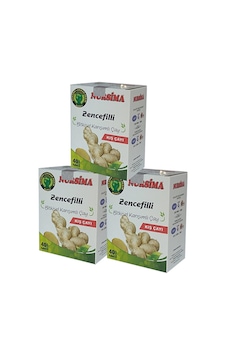 Nursima Zencefilli Çay 40 'lı Süzen Poşet 3 'lü Set Nursima Zencefilli Çay 40 'lı Süzen Poşet 3 'lü Set