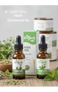 %100 Doğal Nane & Kekik Yağı 20 Ml X 2 Adet 20 ML %100 Doğal Nane & Kekik Yağı 20 Ml X 2 Adet 20 ML