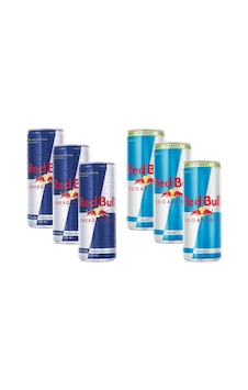 Red Bull Enerji İçeceği 250 Ml Normal Ve Şekersiz 6 Li Karma Paket Red Bull Enerji İçeceği 250 Ml Normal Ve Şekersiz 6 Li Karma Paket