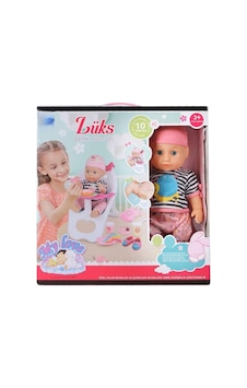 35 Cm Bebek Ve Mama Sandalyesi Çok Renkli
