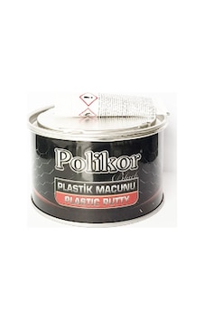 Polikor Plastik Tampon Macunu Siyah 400Gr Polikor Plastik Tampon Macunu Siyah 400Gr