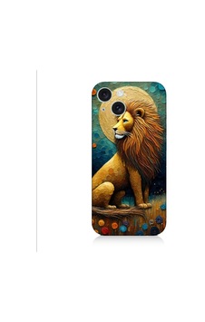 Apple Uyumlu iPhone 15 Plus Aslanın Gücü Desenli Silikon Kılıf Silikon Apple Uyumlu iPhone 15 Plus Aslanın Gücü Desenli Silikon Kılıf Silikon