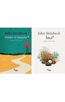 John Steinbeck Fareler ve Insanlar + Inci 2 Kitap Set John Steinbeck Fareler ve Insanlar + Inci 2 Kitap Set
