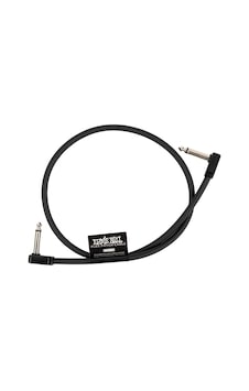 Ernie Ball Flex Yama Kablosu 24" - Siyah - Tekli Ernie Ball Flex Yama Kablosu 24" - Siyah - Tekli