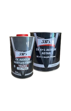 3b's Akrilik 4+1 Astar 2,5 Lt 3,75 Kg Net Takım 3b's Akrilik 4+1 Astar 2,5 Lt 3,75 Kg Net Takım